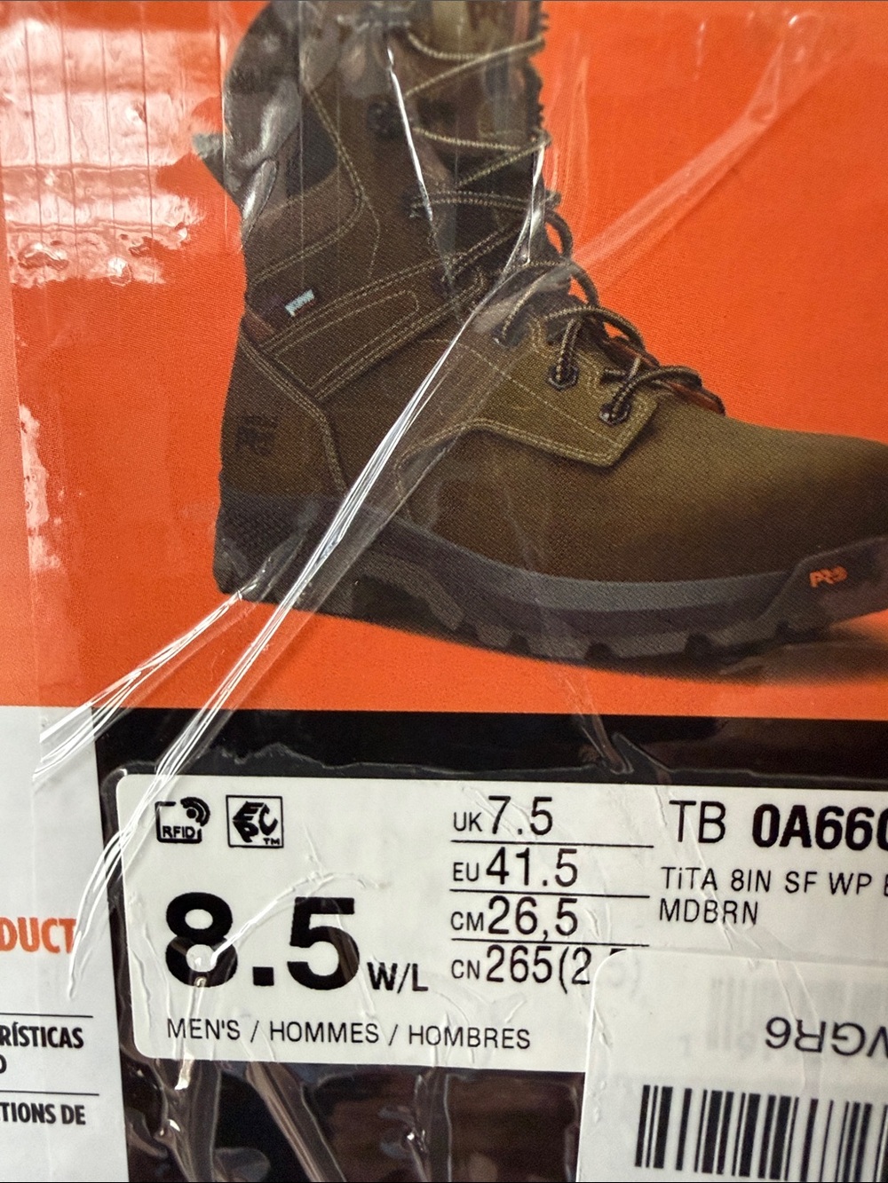 Timberland PRO Titan EV 8” Safety Work Boot - Picture 11 of 11